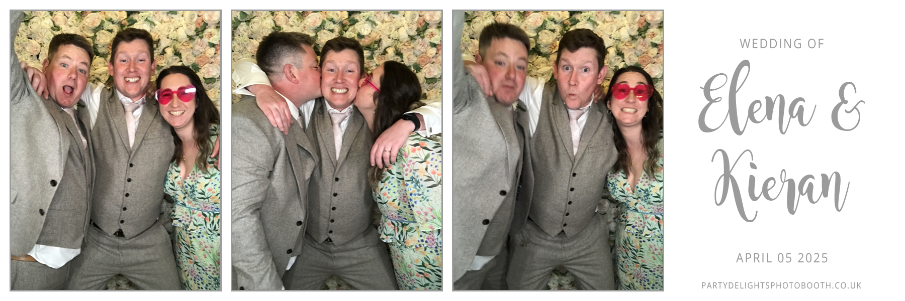 Elena & Kieran's Wedding | View more photos from the event at gallery.partydelightsphotobooth.co.uk/u/PartyDelightsPhotoBooth/Elena-Kierans-Wedding
