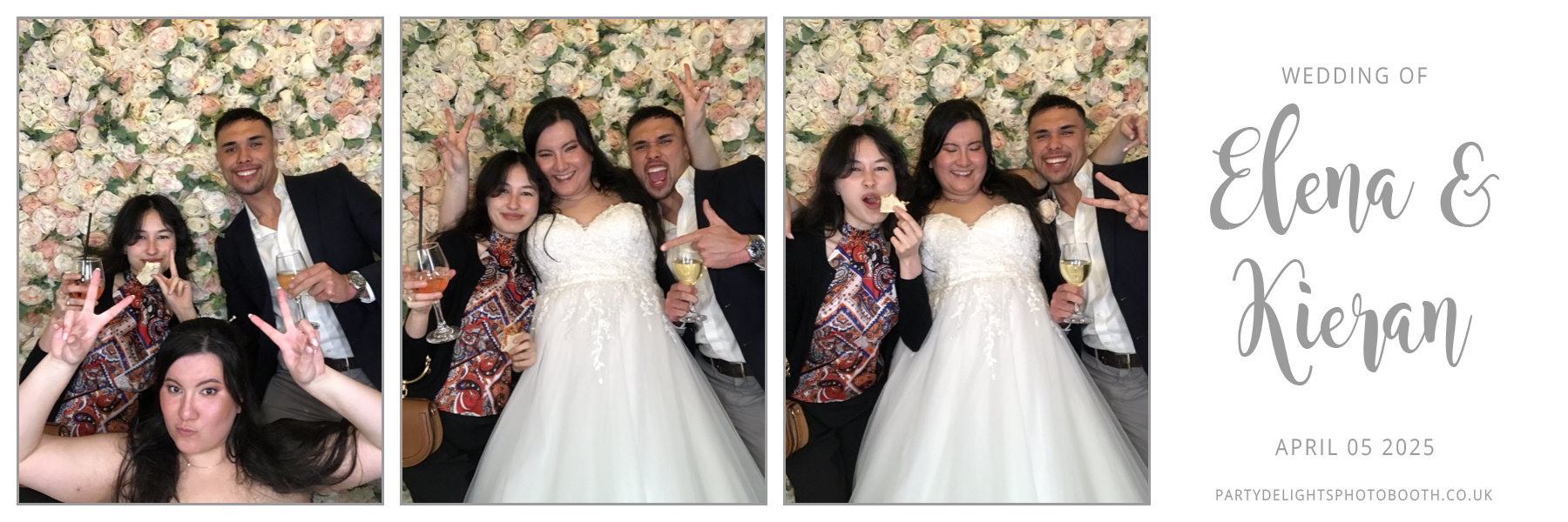 Elena & Kieran's Wedding | View more photos from the event at gallery.partydelightsphotobooth.co.uk/u/PartyDelightsPhotoBooth/Elena-Kierans-Wedding