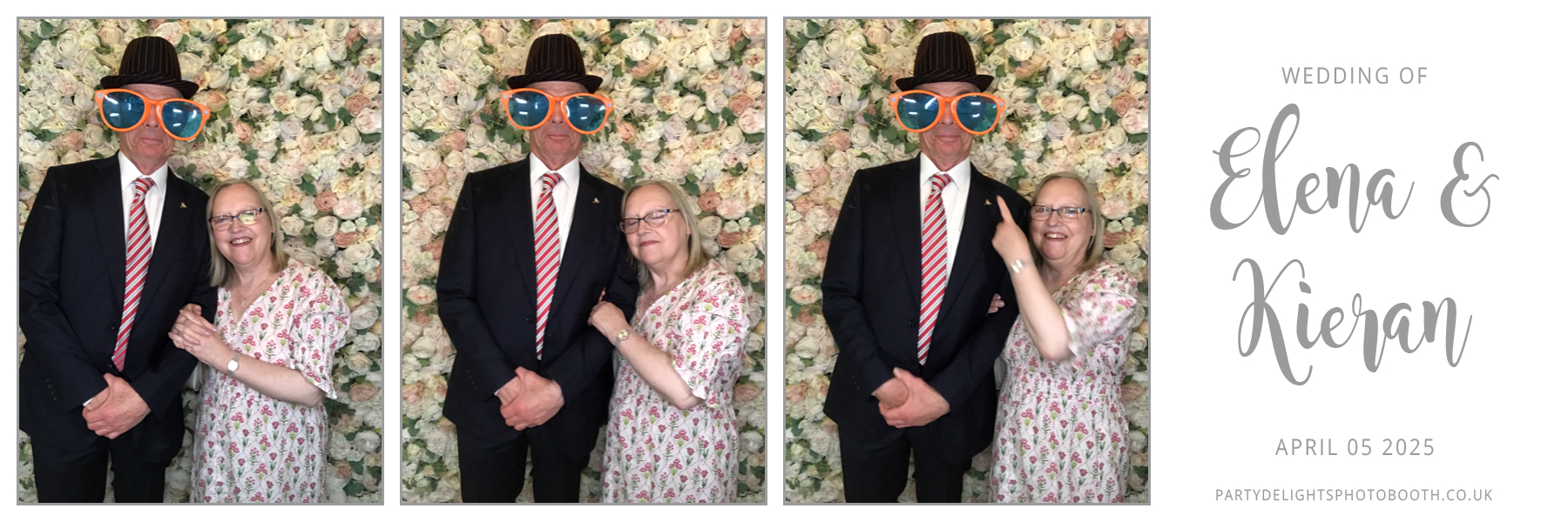 Elena & Kieran's Wedding | View more photos from the event at gallery.partydelightsphotobooth.co.uk/u/PartyDelightsPhotoBooth/Elena-Kierans-Wedding