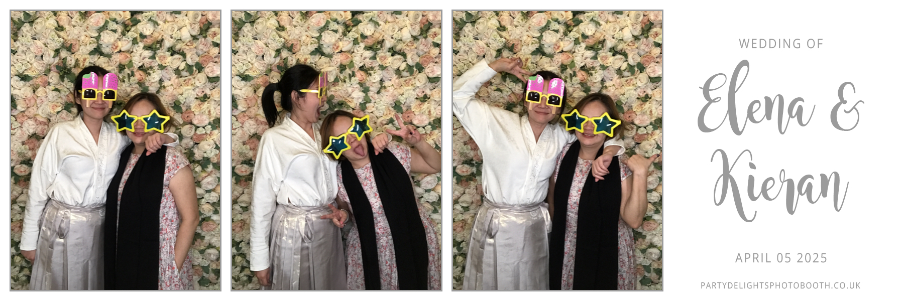Elena & Kieran's Wedding | View more photos from the event at gallery.partydelightsphotobooth.co.uk/u/PartyDelightsPhotoBooth/Elena-Kierans-Wedding