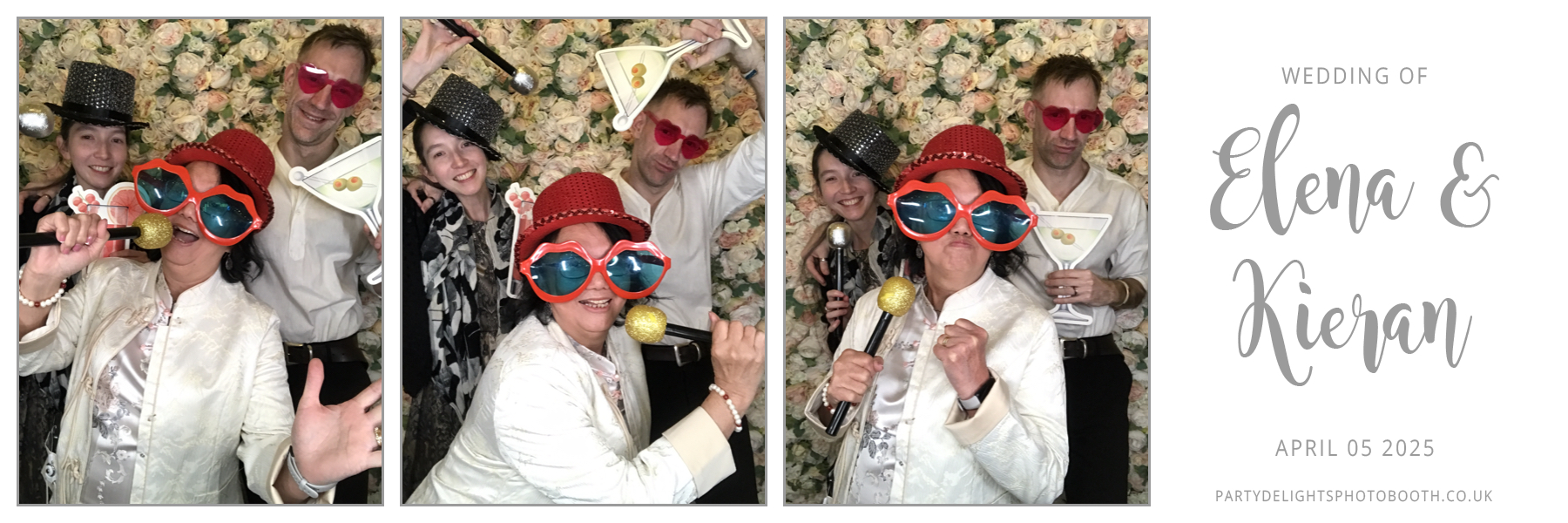 Elena & Kieran's Wedding | View more photos from the event at gallery.partydelightsphotobooth.co.uk/u/PartyDelightsPhotoBooth/Elena-Kierans-Wedding