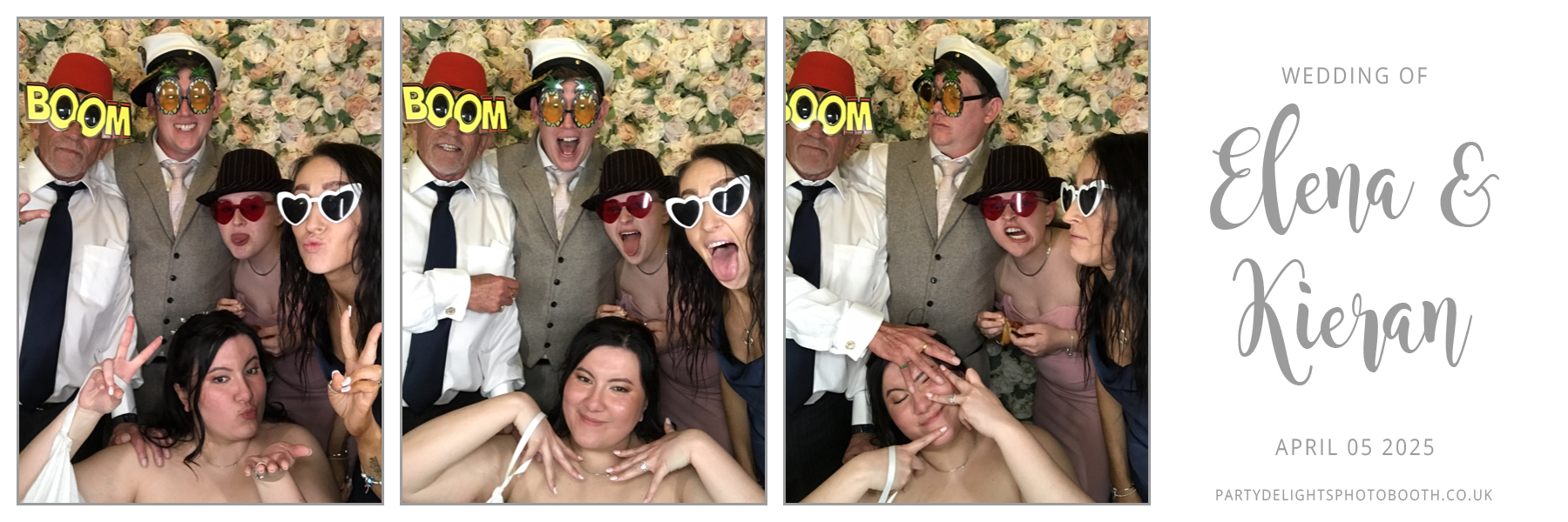 Elena & Kieran's Wedding | View more photos from the event at gallery.partydelightsphotobooth.co.uk/u/PartyDelightsPhotoBooth/Elena-Kierans-Wedding