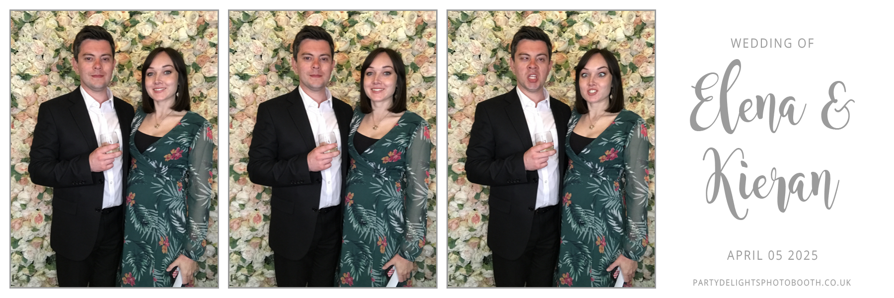 Elena & Kieran's Wedding | View more photos from the event at gallery.partydelightsphotobooth.co.uk/u/PartyDelightsPhotoBooth/Elena-Kierans-Wedding