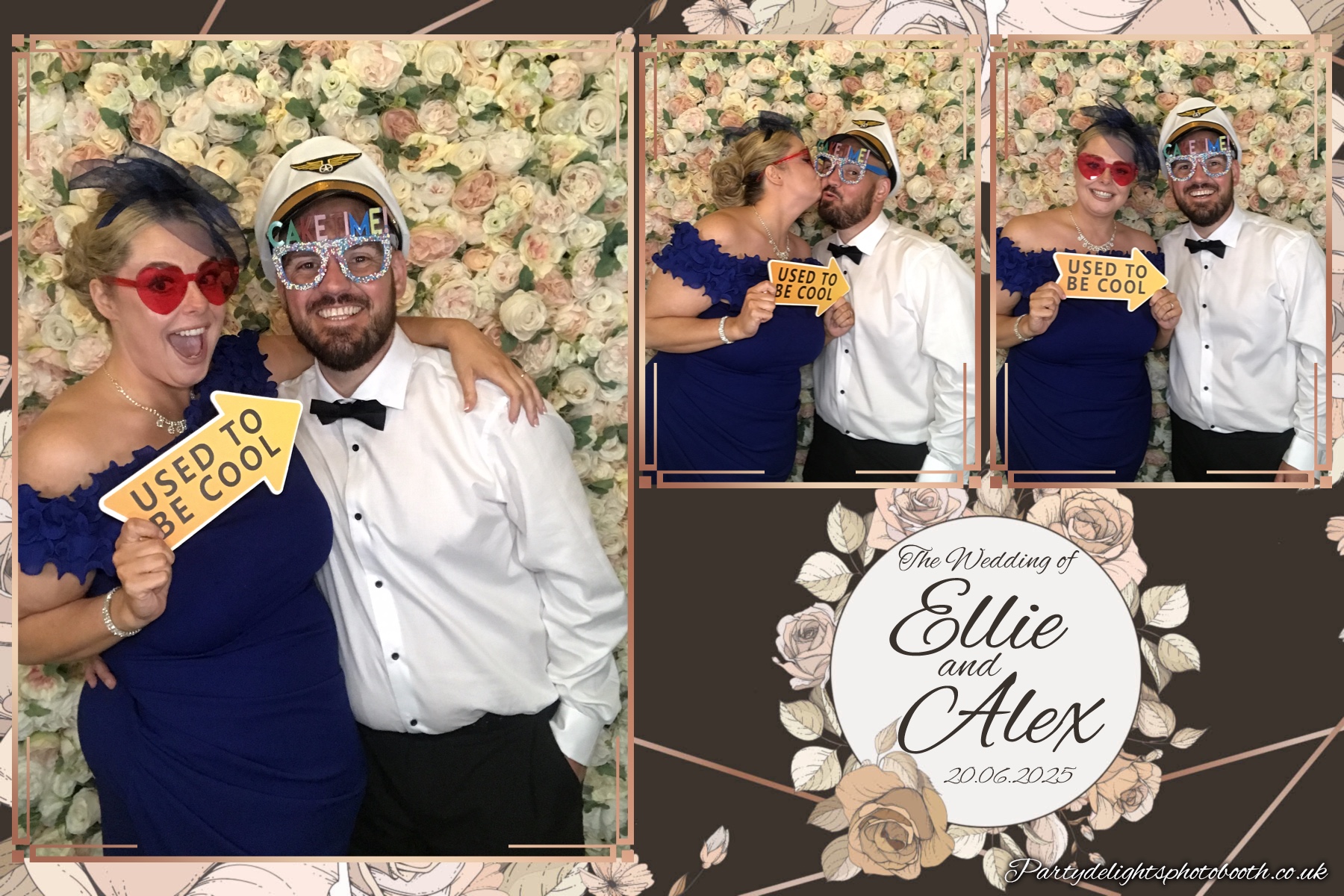 Ellie and Alex's Wedding | View more photos from the event at gallery.partydelightsphotobooth.co.uk/u/PartyDelightsPhotoBooth/Ellie-and-Alexs-Wedding