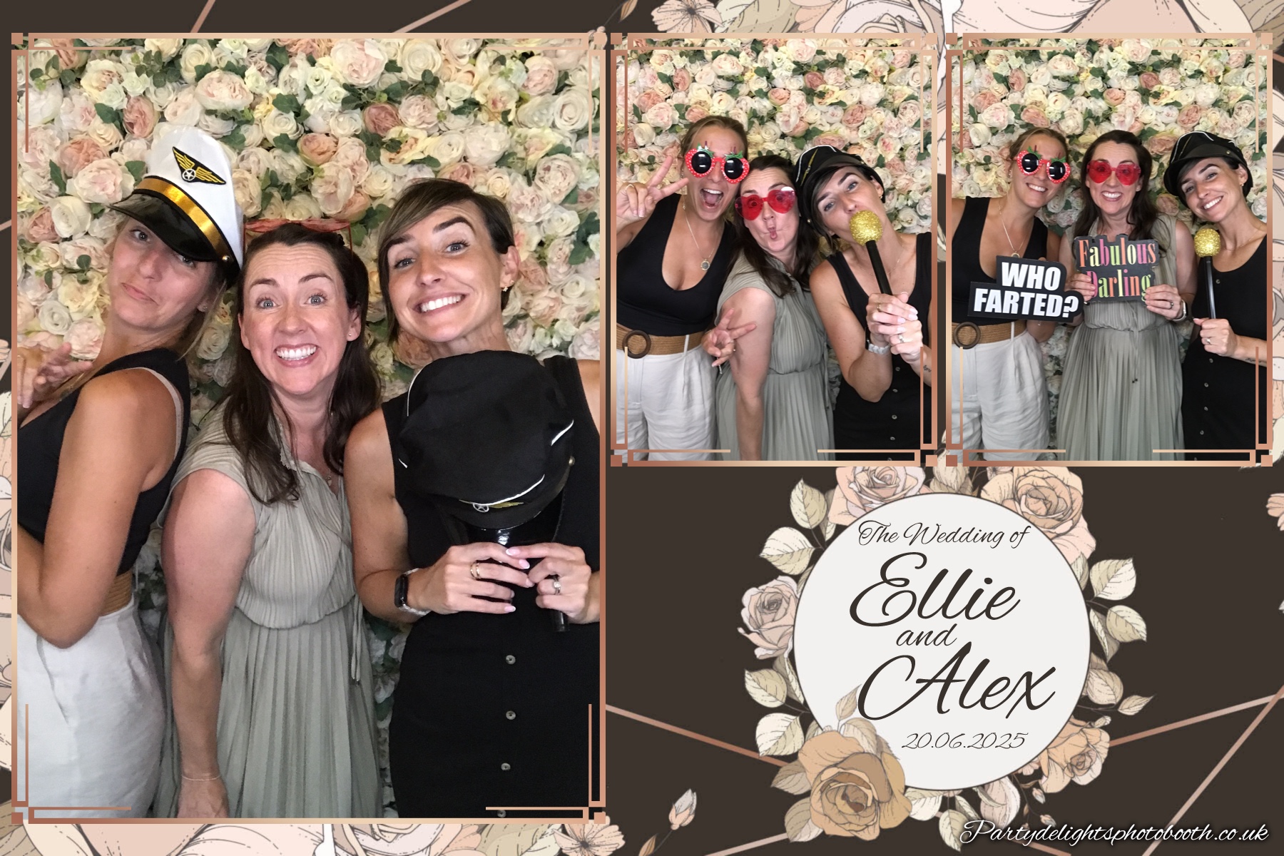 Ellie and Alex's Wedding | View more photos from the event at gallery.partydelightsphotobooth.co.uk/u/PartyDelightsPhotoBooth/Ellie-and-Alexs-Wedding
