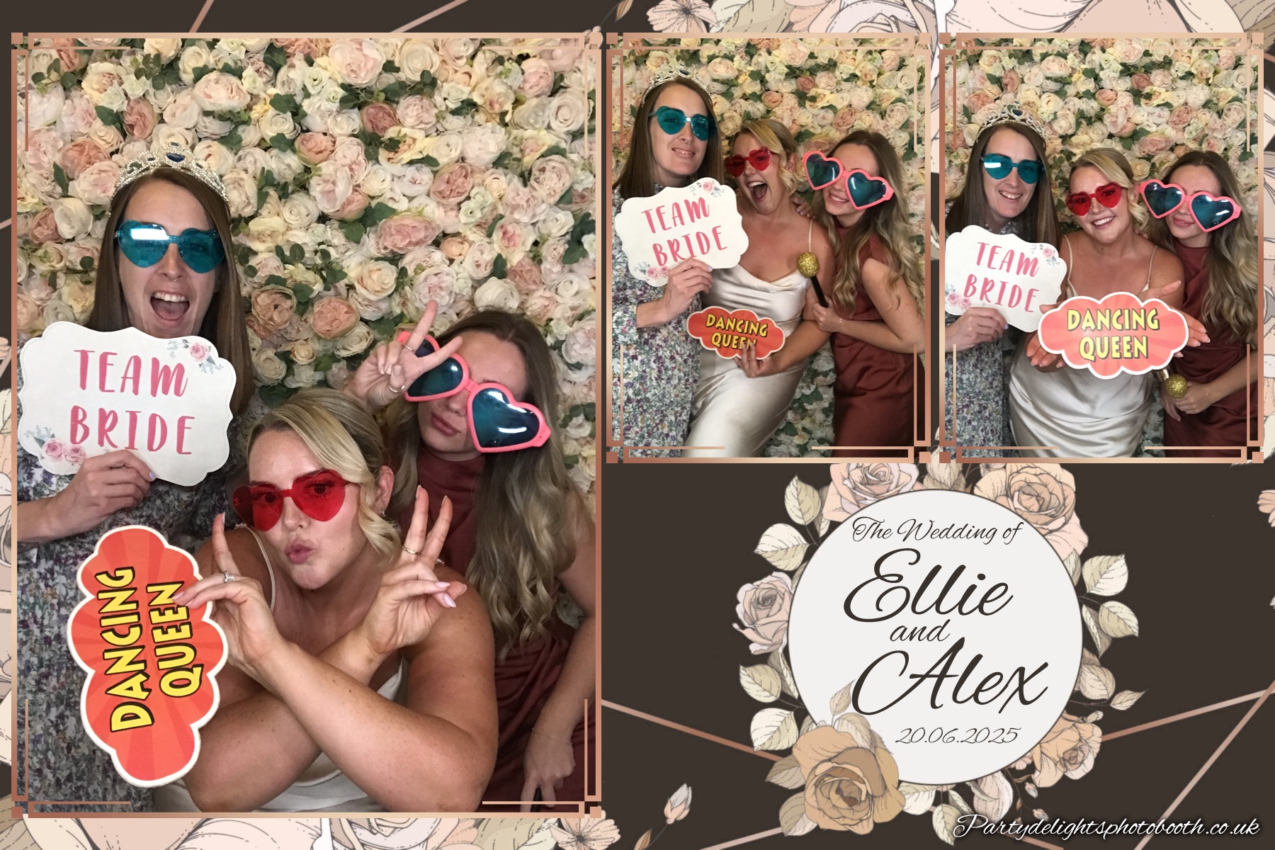 Ellie and Alex's Wedding | View more photos from the event at gallery.partydelightsphotobooth.co.uk/u/PartyDelightsPhotoBooth/Ellie-and-Alexs-Wedding