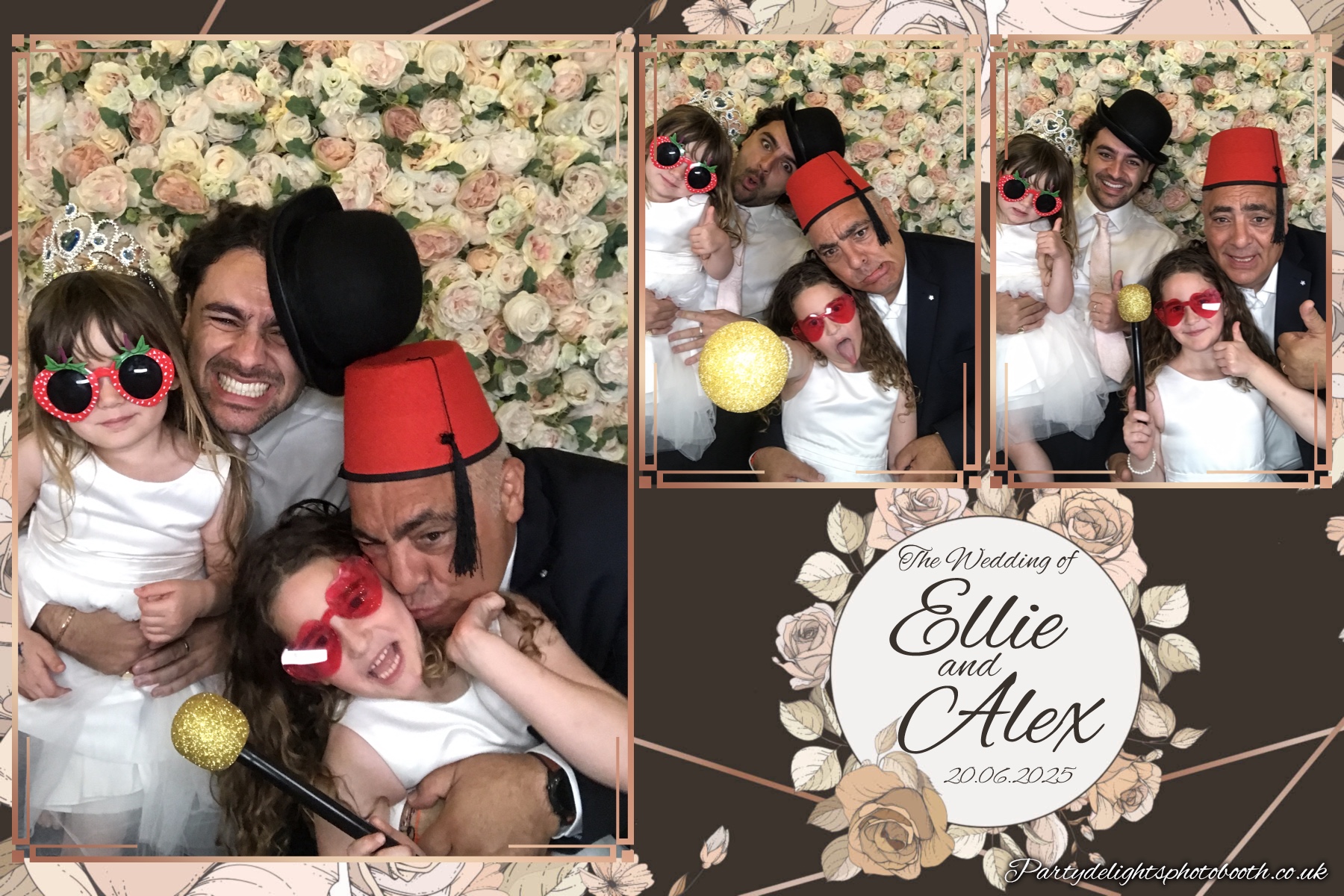 Ellie and Alex's Wedding | View more photos from the event at gallery.partydelightsphotobooth.co.uk/u/PartyDelightsPhotoBooth/Ellie-and-Alexs-Wedding