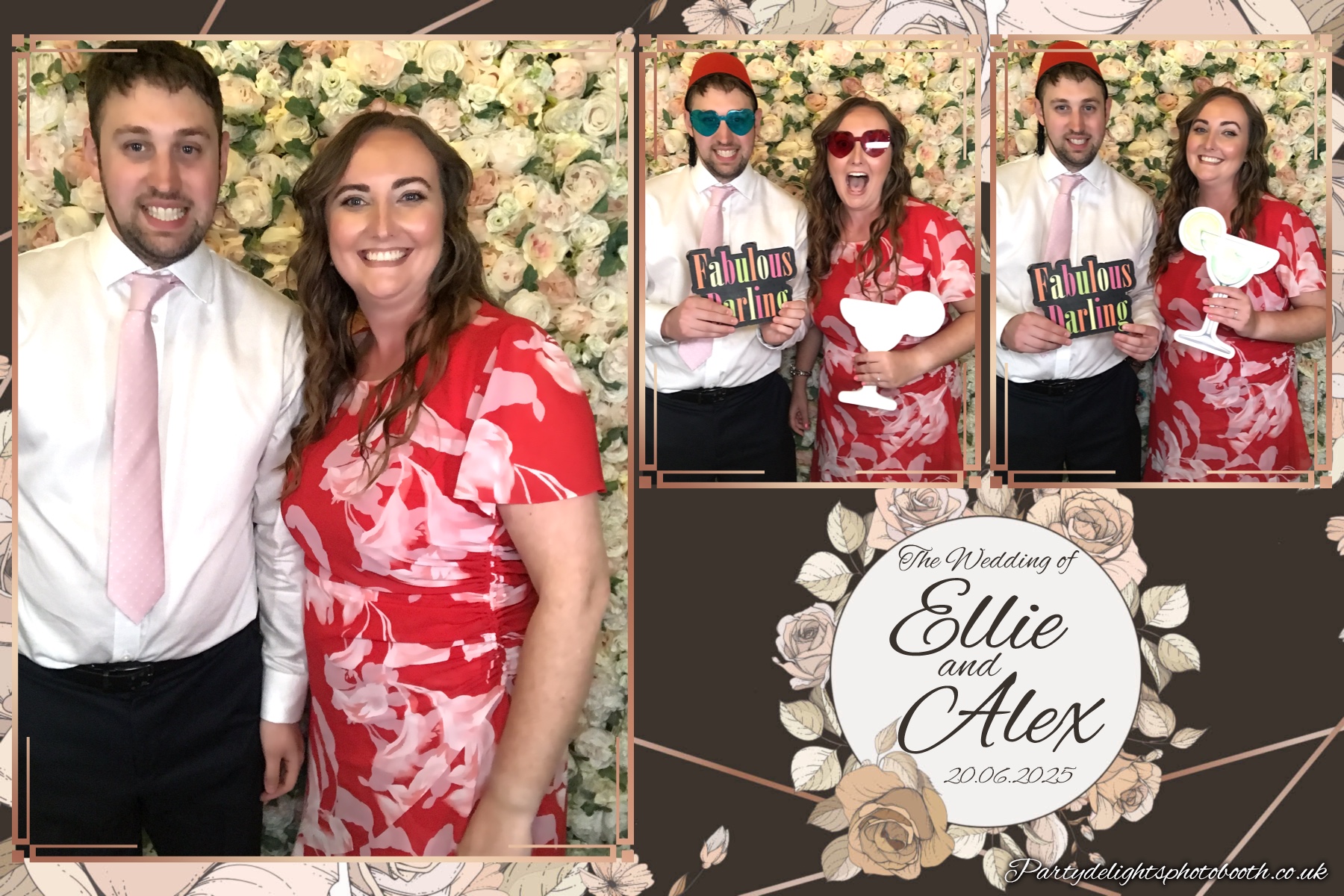 Ellie and Alex's Wedding | View more photos from the event at gallery.partydelightsphotobooth.co.uk/u/PartyDelightsPhotoBooth/Ellie-and-Alexs-Wedding