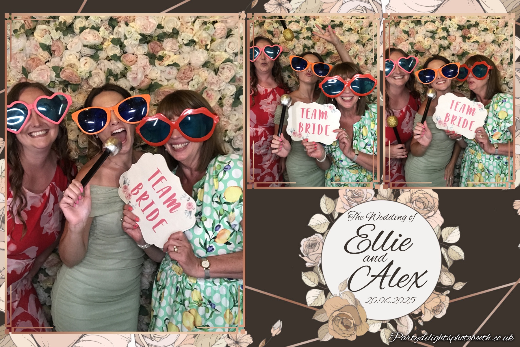 Ellie and Alex's Wedding | View more photos from the event at gallery.partydelightsphotobooth.co.uk/u/PartyDelightsPhotoBooth/Ellie-and-Alexs-Wedding
