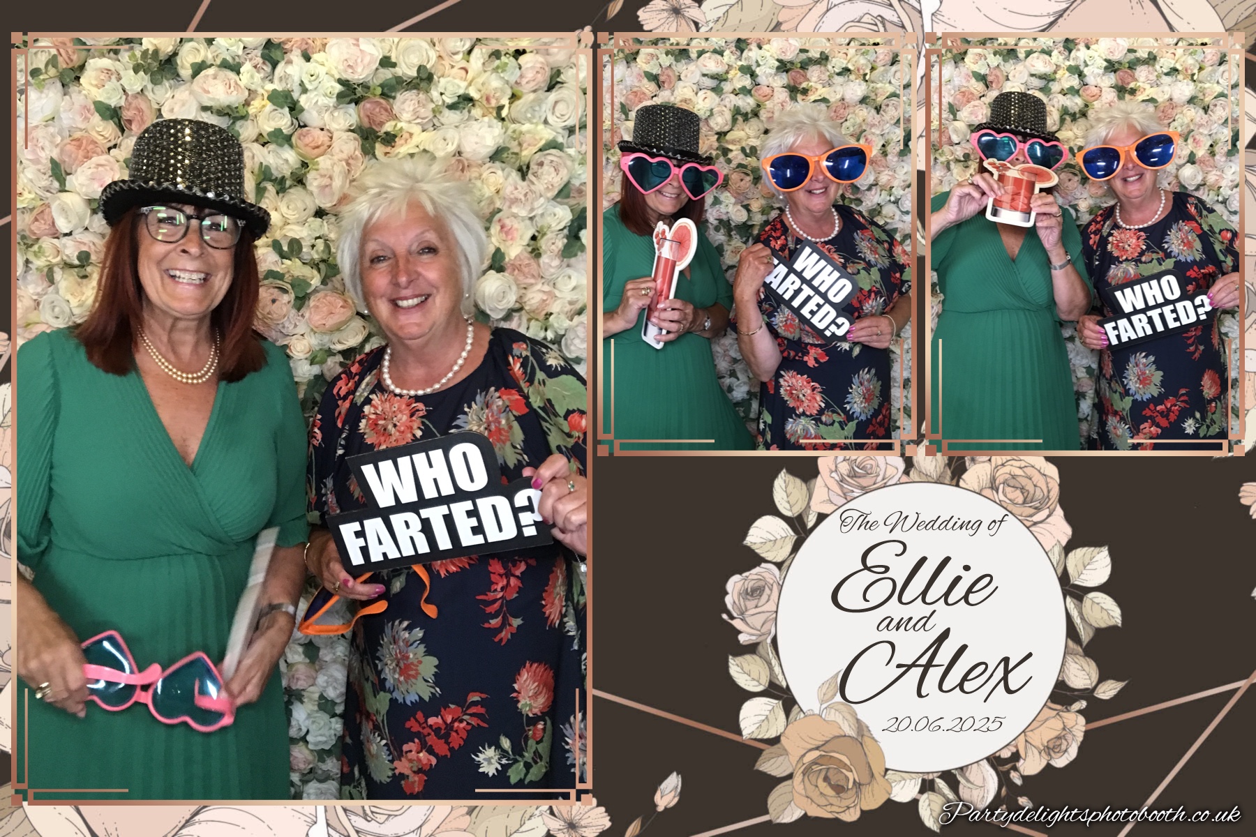 Ellie and Alex's Wedding | View more photos from the event at gallery.partydelightsphotobooth.co.uk/u/PartyDelightsPhotoBooth/Ellie-and-Alexs-Wedding