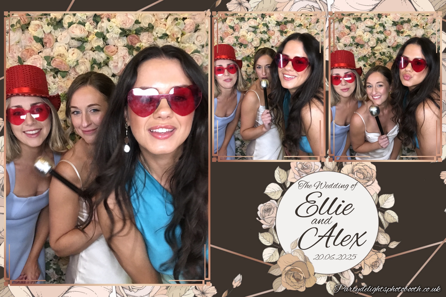 Ellie and Alex's Wedding | View more photos from the event at gallery.partydelightsphotobooth.co.uk/u/PartyDelightsPhotoBooth/Ellie-and-Alexs-Wedding