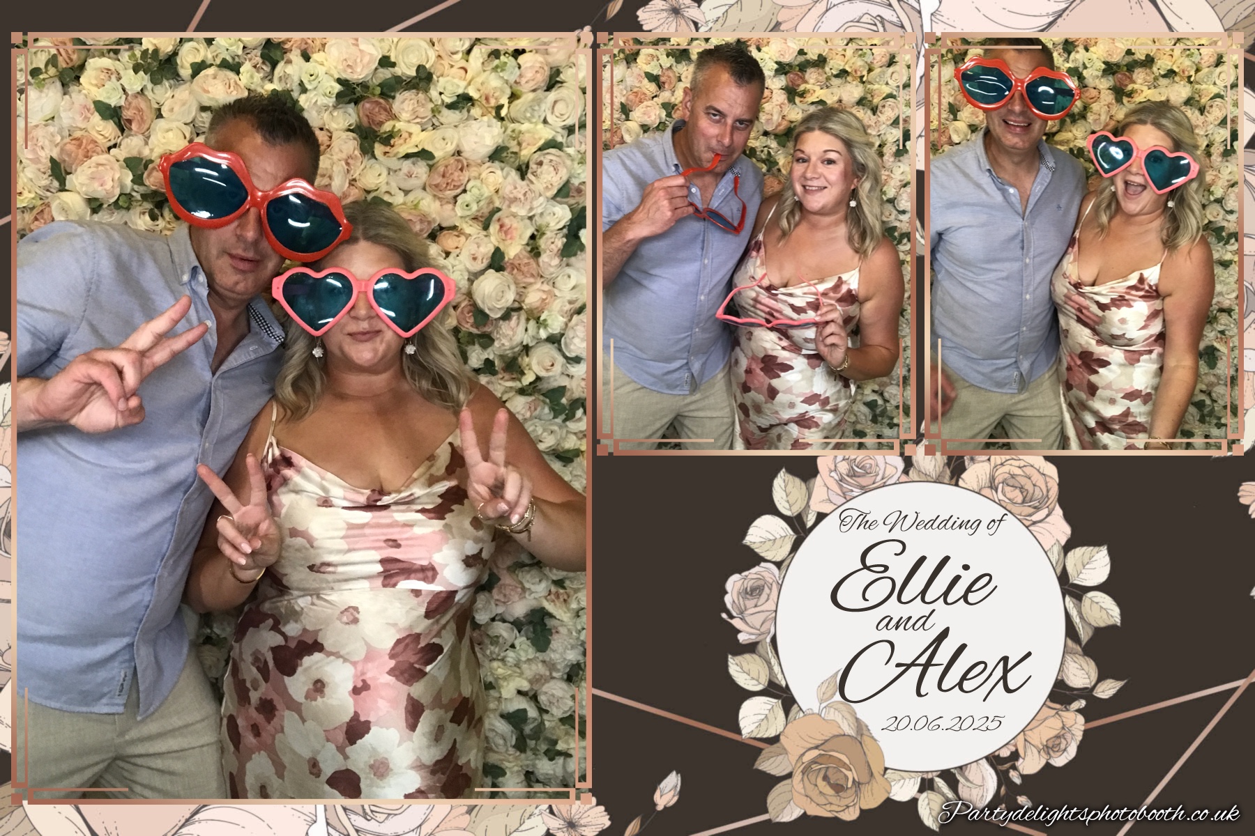 Ellie and Alex's Wedding | View more photos from the event at gallery.partydelightsphotobooth.co.uk/u/PartyDelightsPhotoBooth/Ellie-and-Alexs-Wedding