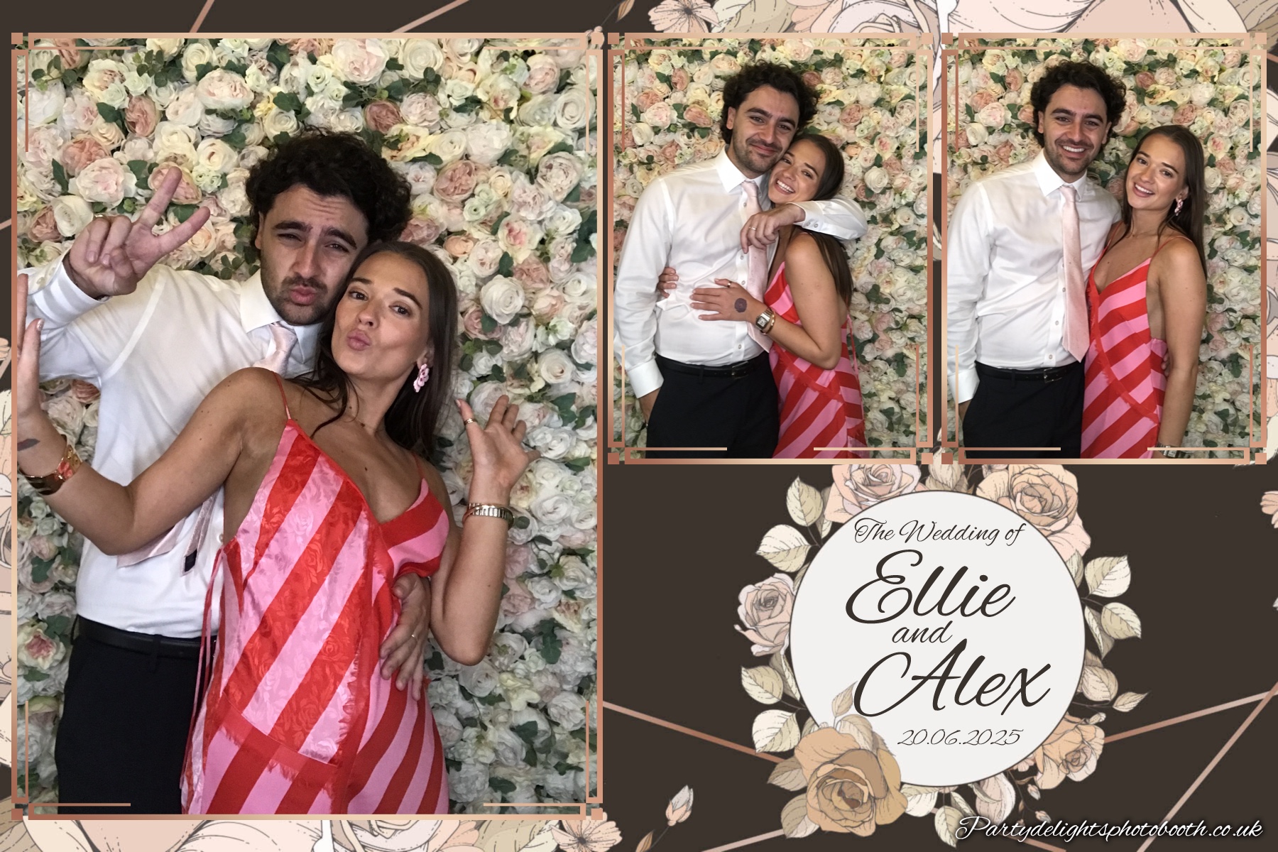 Ellie and Alex's Wedding | View more photos from the event at gallery.partydelightsphotobooth.co.uk/u/PartyDelightsPhotoBooth/Ellie-and-Alexs-Wedding