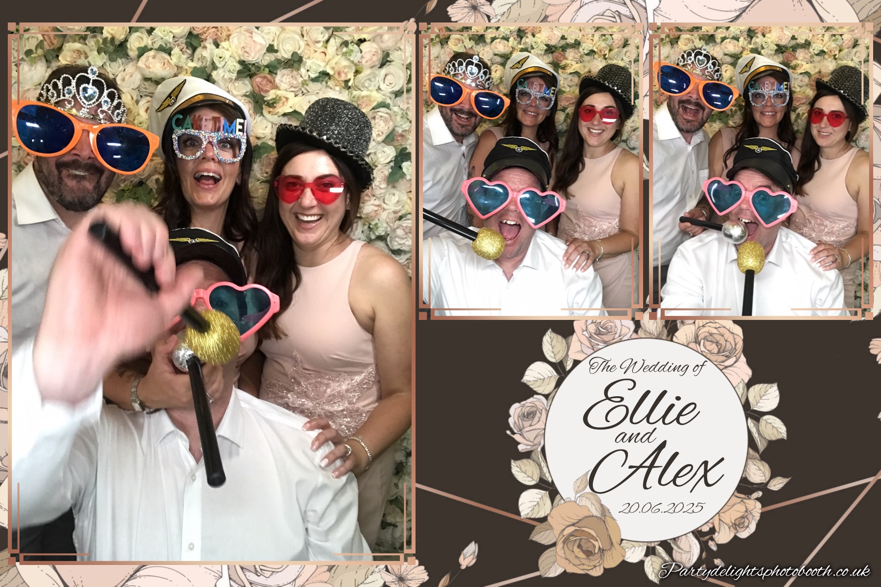Ellie and Alex's Wedding | View more photos from the event at gallery.partydelightsphotobooth.co.uk/u/PartyDelightsPhotoBooth/Ellie-and-Alexs-Wedding