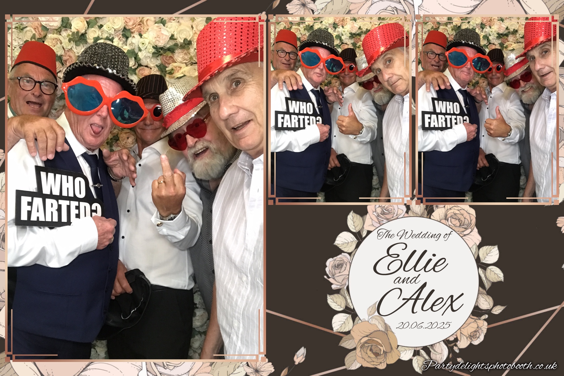 Ellie and Alex's Wedding | View more photos from the event at gallery.partydelightsphotobooth.co.uk/u/PartyDelightsPhotoBooth/Ellie-and-Alexs-Wedding