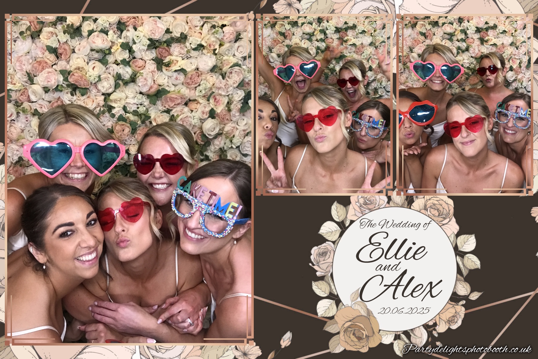 Ellie and Alex's Wedding | View more photos from the event at gallery.partydelightsphotobooth.co.uk/u/PartyDelightsPhotoBooth/Ellie-and-Alexs-Wedding