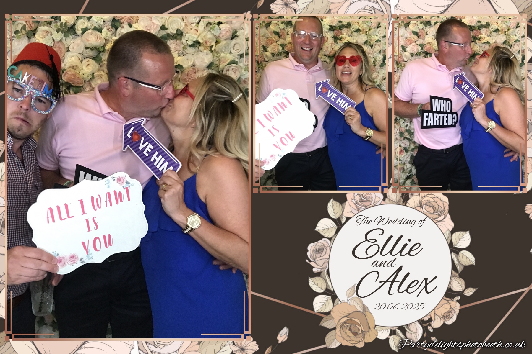 Ellie and Alex's Wedding | View more photos from the event at gallery.partydelightsphotobooth.co.uk/u/PartyDelightsPhotoBooth/Ellie-and-Alexs-Wedding