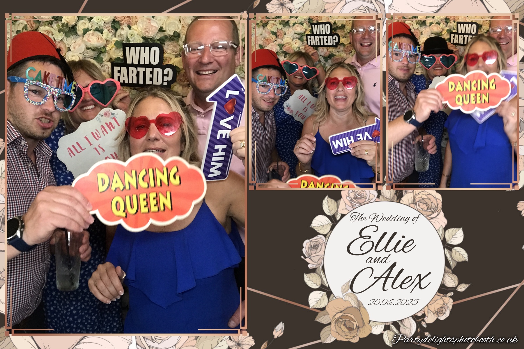 Ellie and Alex's Wedding | View more photos from the event at gallery.partydelightsphotobooth.co.uk/u/PartyDelightsPhotoBooth/Ellie-and-Alexs-Wedding