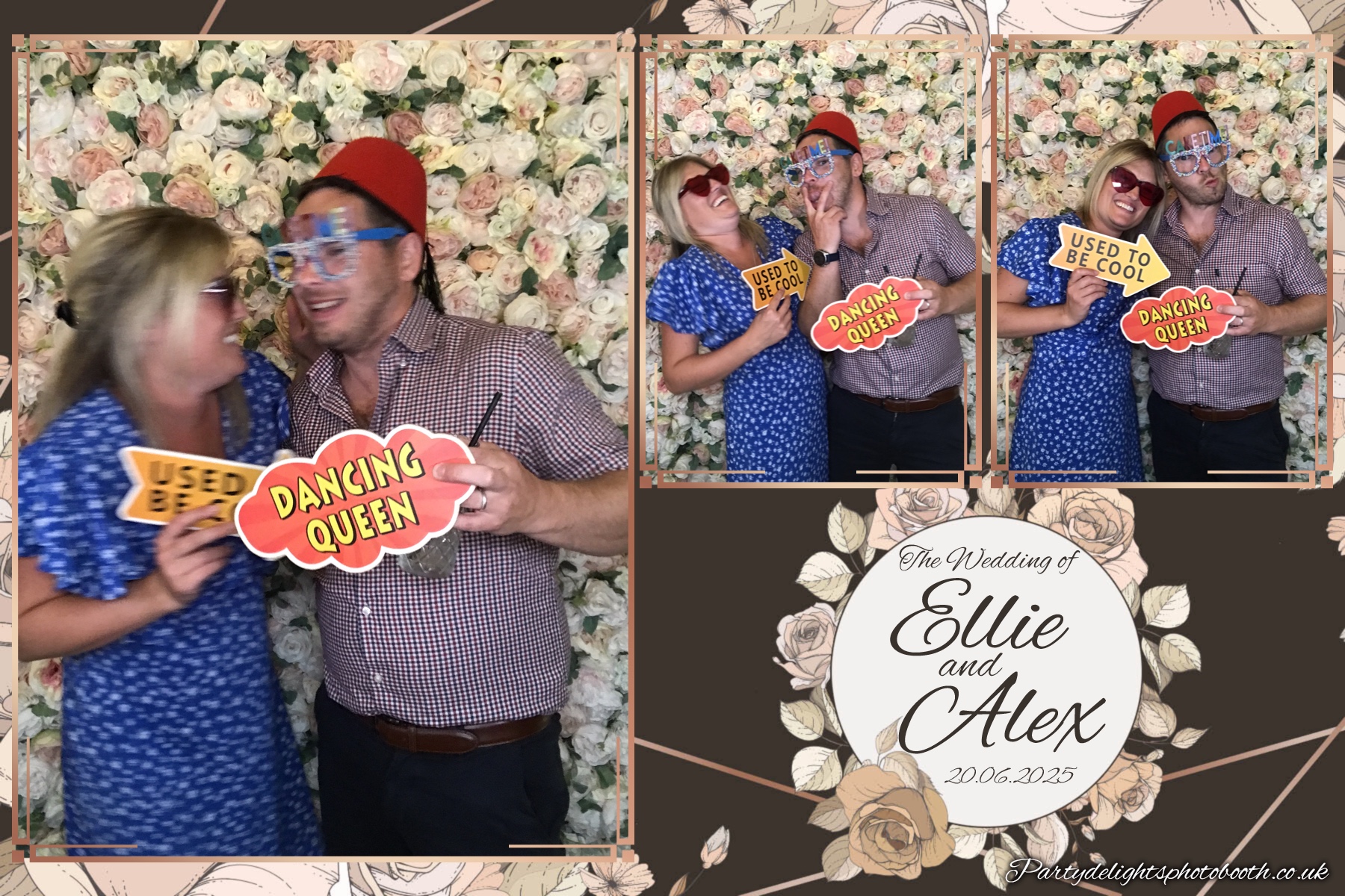 Ellie and Alex's Wedding | View more photos from the event at gallery.partydelightsphotobooth.co.uk/u/PartyDelightsPhotoBooth/Ellie-and-Alexs-Wedding