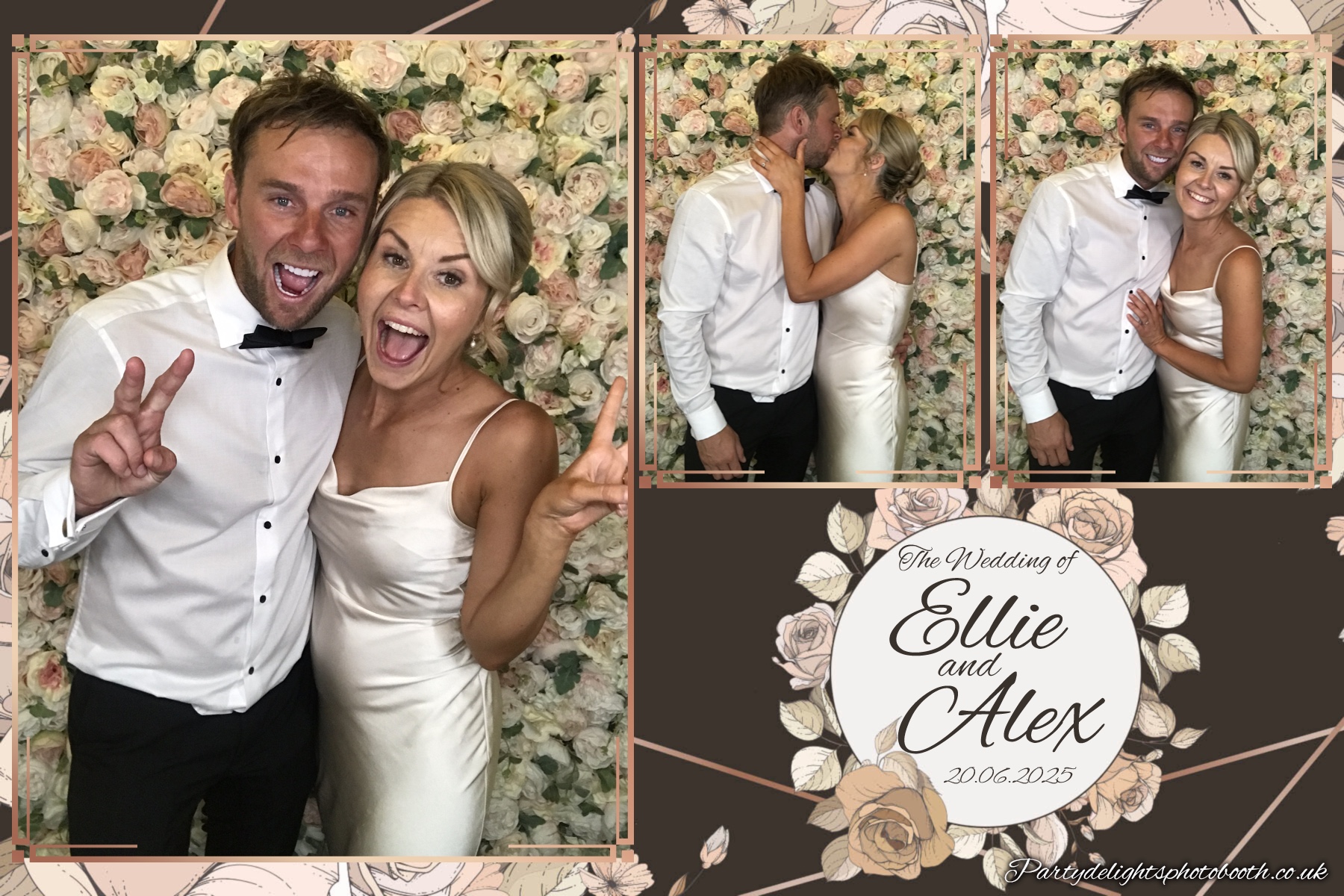 Ellie and Alex's Wedding | View more photos from the event at gallery.partydelightsphotobooth.co.uk/u/PartyDelightsPhotoBooth/Ellie-and-Alexs-Wedding