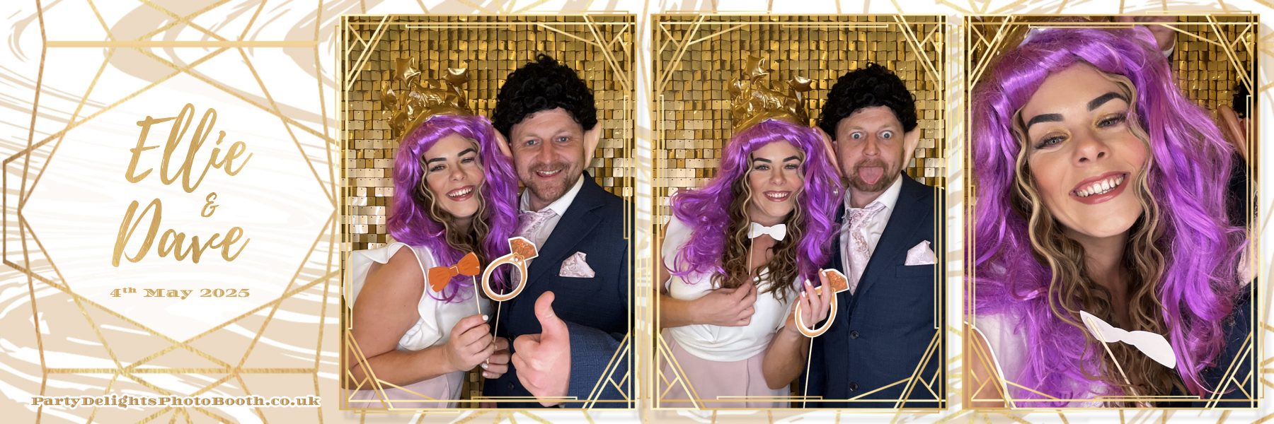 Ellie and David's Wedding | View more photos from the event at gallery.partydelightsphotobooth.co.uk/u/PartyDelightsPhotoBooth/Ellie-and-Davids-Wedding