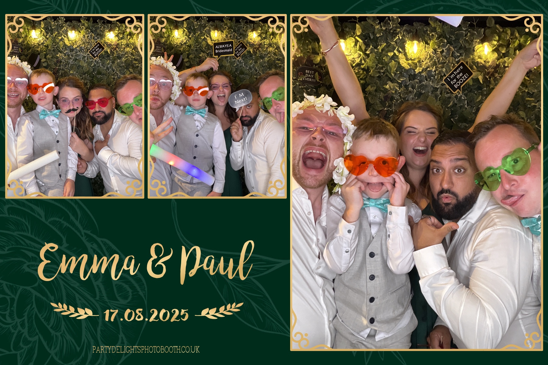 Emma & Paul's Wedding | View more photos from the event at gallery.partydelightsphotobooth.co.uk/u/PartyDelightsPhotoBooth/Emma-Pauls-Wedding