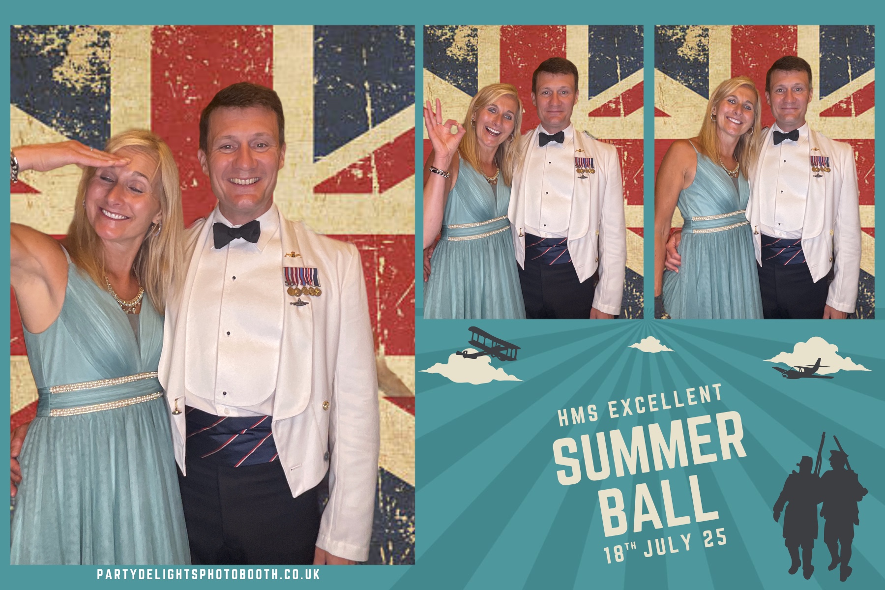 HMS Excellent Summer Ball | View more photos from the event at gallery.partydelightsphotobooth.co.uk/u/PartyDelightsPhotoBooth/HMS-Excellent-Summer-Ball