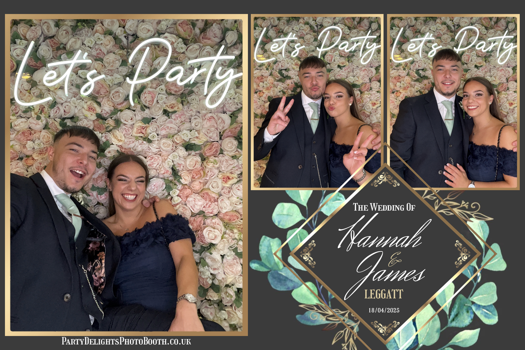 Hannah & James’ Wedding | View more photos from the event at gallery.partydelightsphotobooth.co.uk/u/PartyDelightsPhotoBooth/Hannah-James’-Wedding