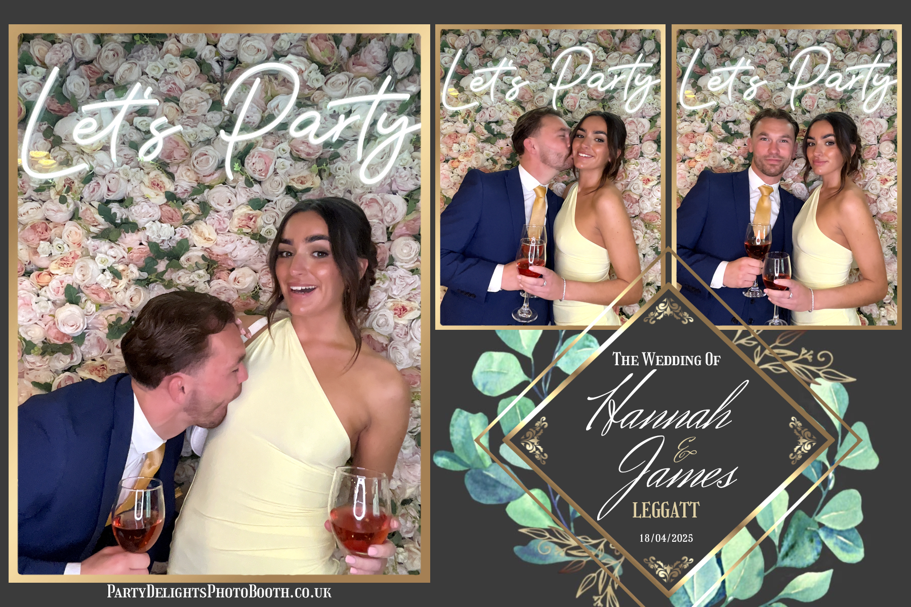 Hannah & James’ Wedding | View more photos from the event at gallery.partydelightsphotobooth.co.uk/u/PartyDelightsPhotoBooth/Hannah-James’-Wedding