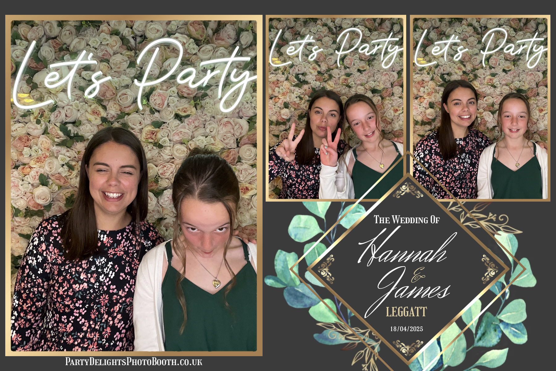 Hannah & James’ Wedding | View more photos from the event at gallery.partydelightsphotobooth.co.uk/u/PartyDelightsPhotoBooth/Hannah-James’-Wedding