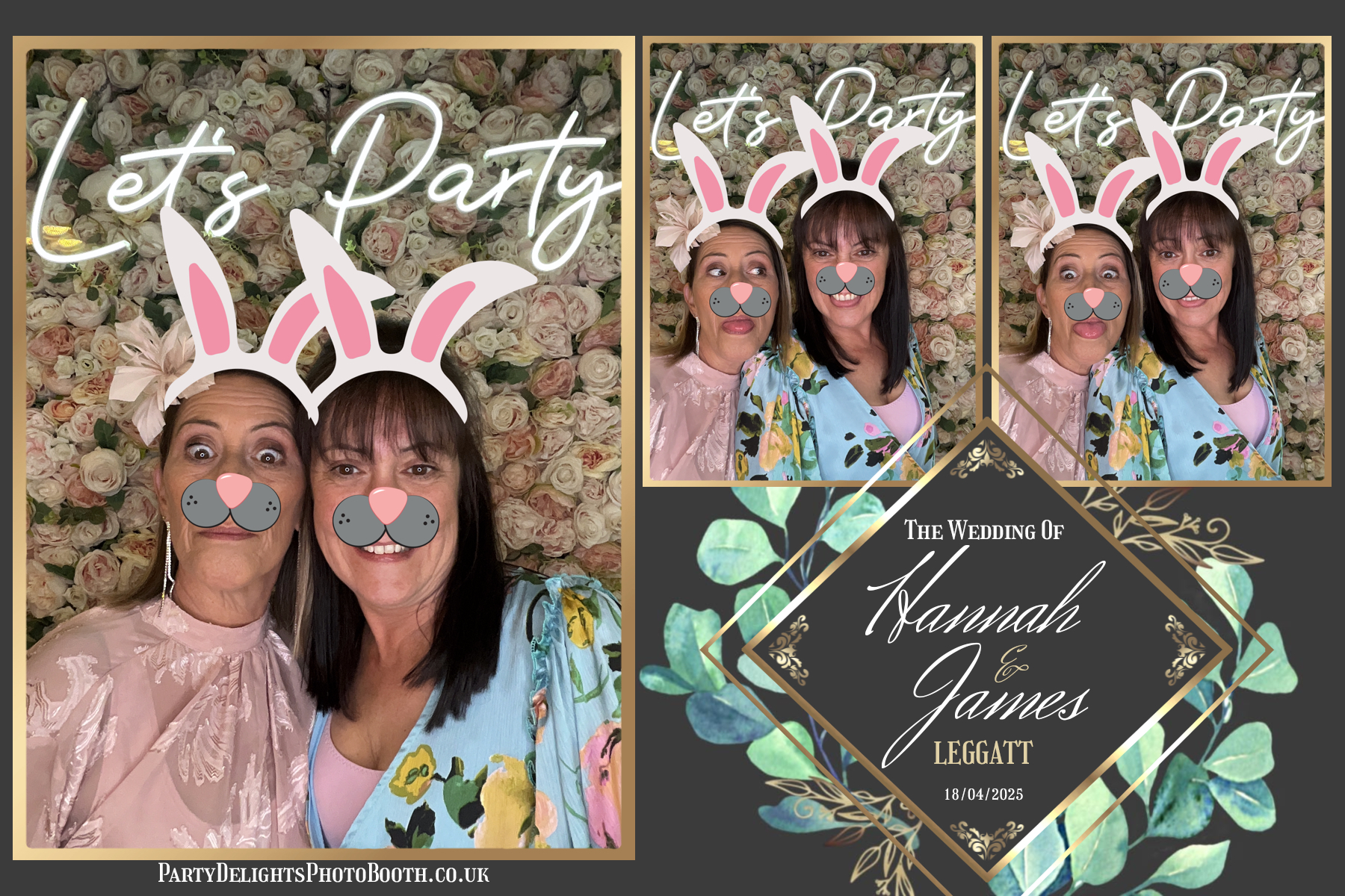 Hannah & James’ Wedding | View more photos from the event at gallery.partydelightsphotobooth.co.uk/u/PartyDelightsPhotoBooth/Hannah-James’-Wedding