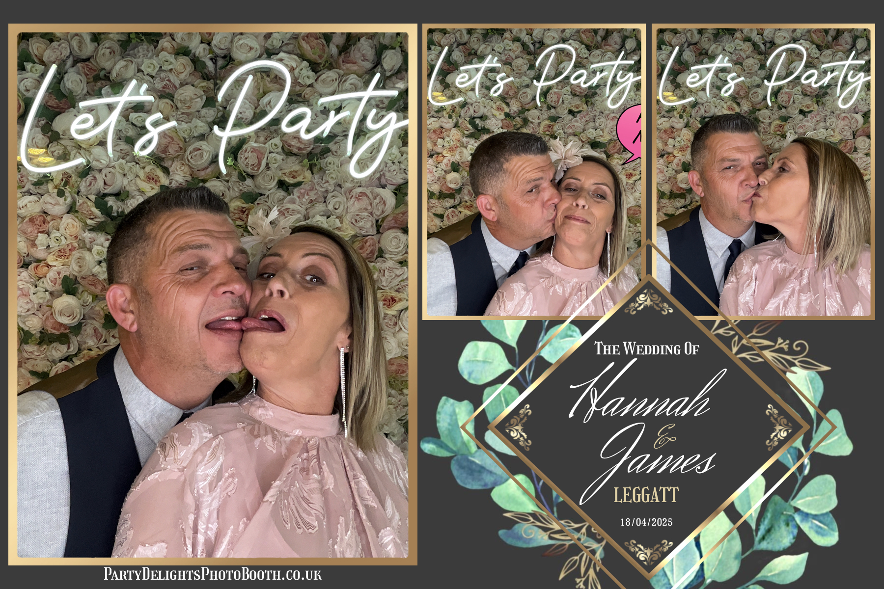 Hannah & James’ Wedding | View more photos from the event at gallery.partydelightsphotobooth.co.uk/u/PartyDelightsPhotoBooth/Hannah-James’-Wedding