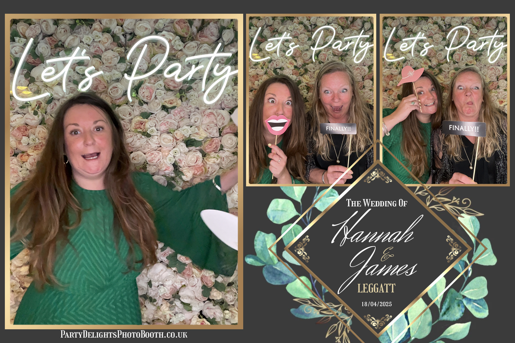Hannah & James’ Wedding | View more photos from the event at gallery.partydelightsphotobooth.co.uk/u/PartyDelightsPhotoBooth/Hannah-James’-Wedding
