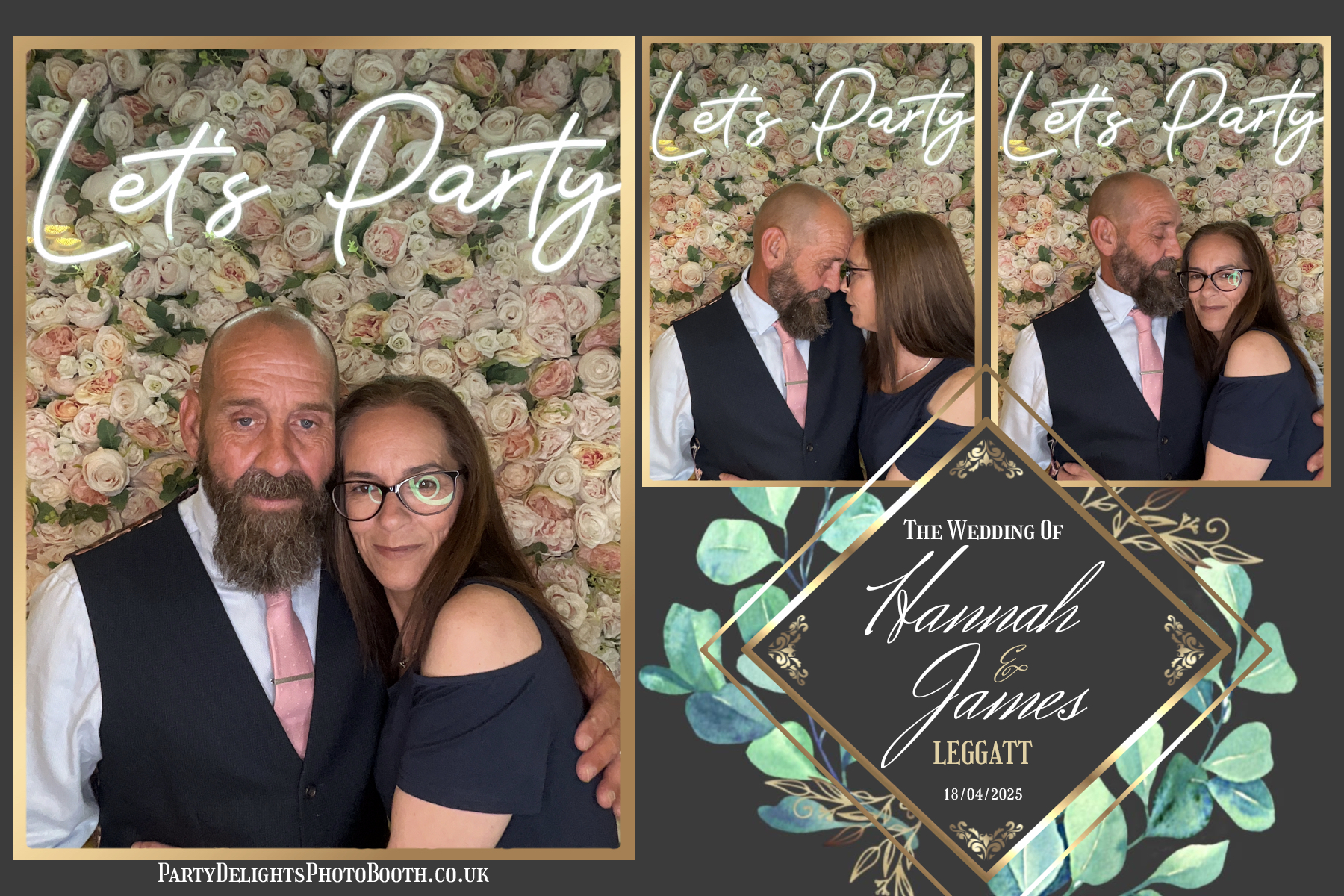 Hannah & James’ Wedding | View more photos from the event at gallery.partydelightsphotobooth.co.uk/u/PartyDelightsPhotoBooth/Hannah-James’-Wedding