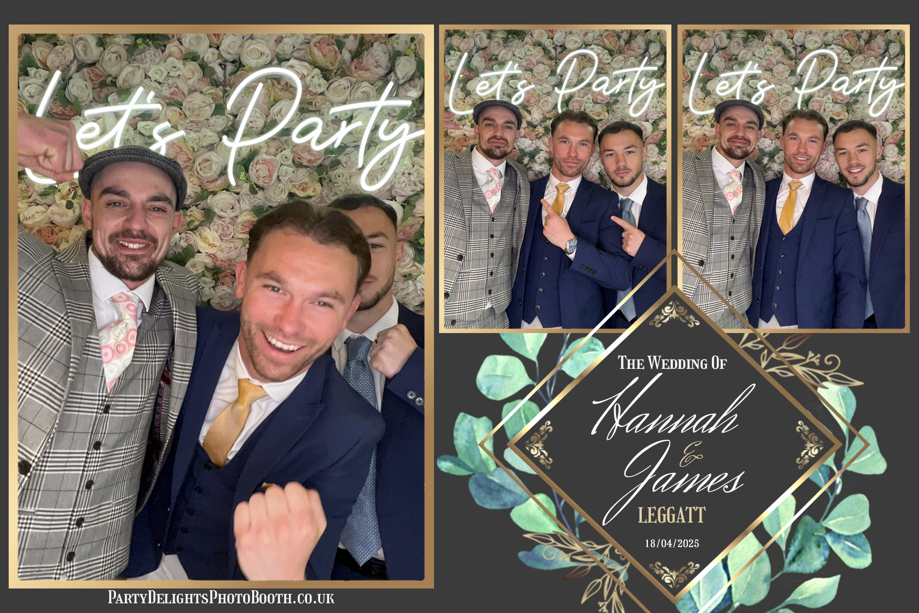 Hannah & James’ Wedding | View more photos from the event at gallery.partydelightsphotobooth.co.uk/u/PartyDelightsPhotoBooth/Hannah-James’-Wedding
