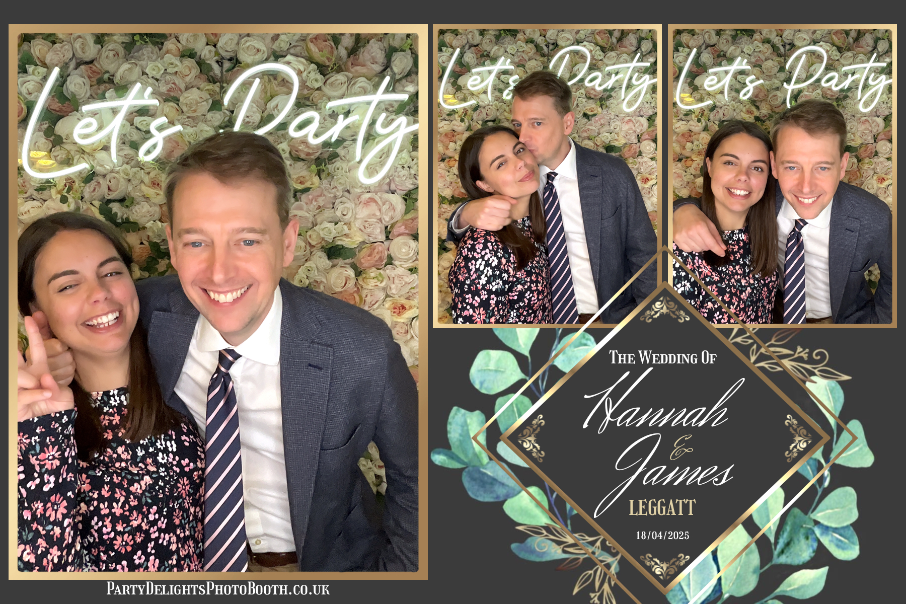 Hannah & James’ Wedding | View more photos from the event at gallery.partydelightsphotobooth.co.uk/u/PartyDelightsPhotoBooth/Hannah-James’-Wedding