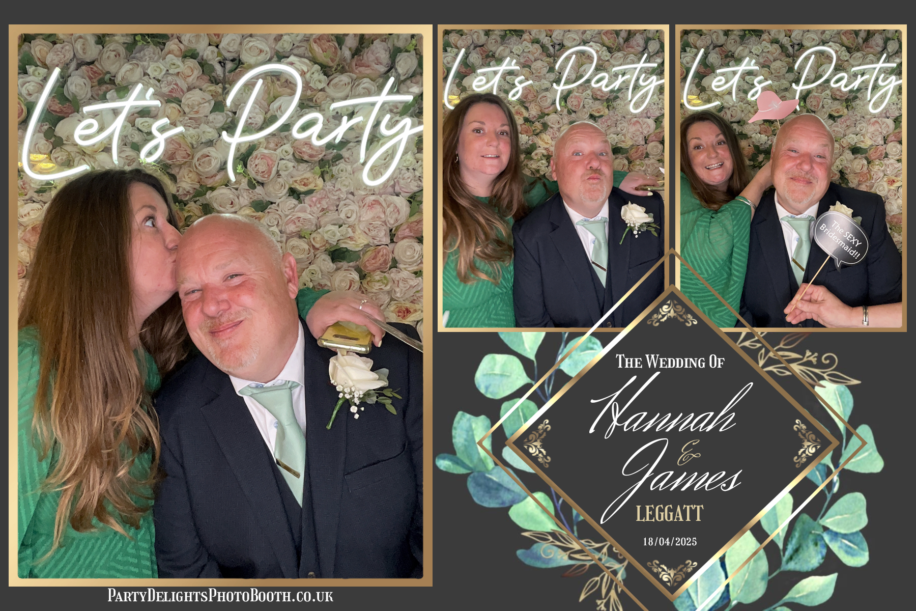 Hannah & James’ Wedding | View more photos from the event at gallery.partydelightsphotobooth.co.uk/u/PartyDelightsPhotoBooth/Hannah-James’-Wedding