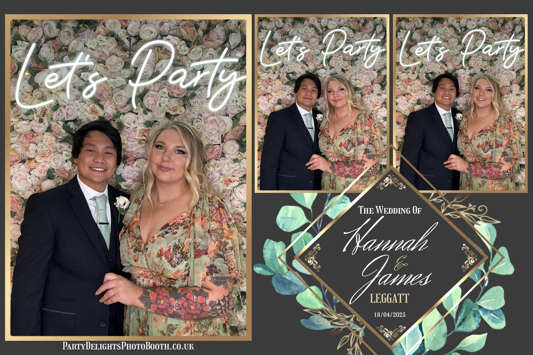 Hannah & James’ Wedding | View more photos from the event at gallery.partydelightsphotobooth.co.uk/u/PartyDelightsPhotoBooth/Hannah-James’-Wedding