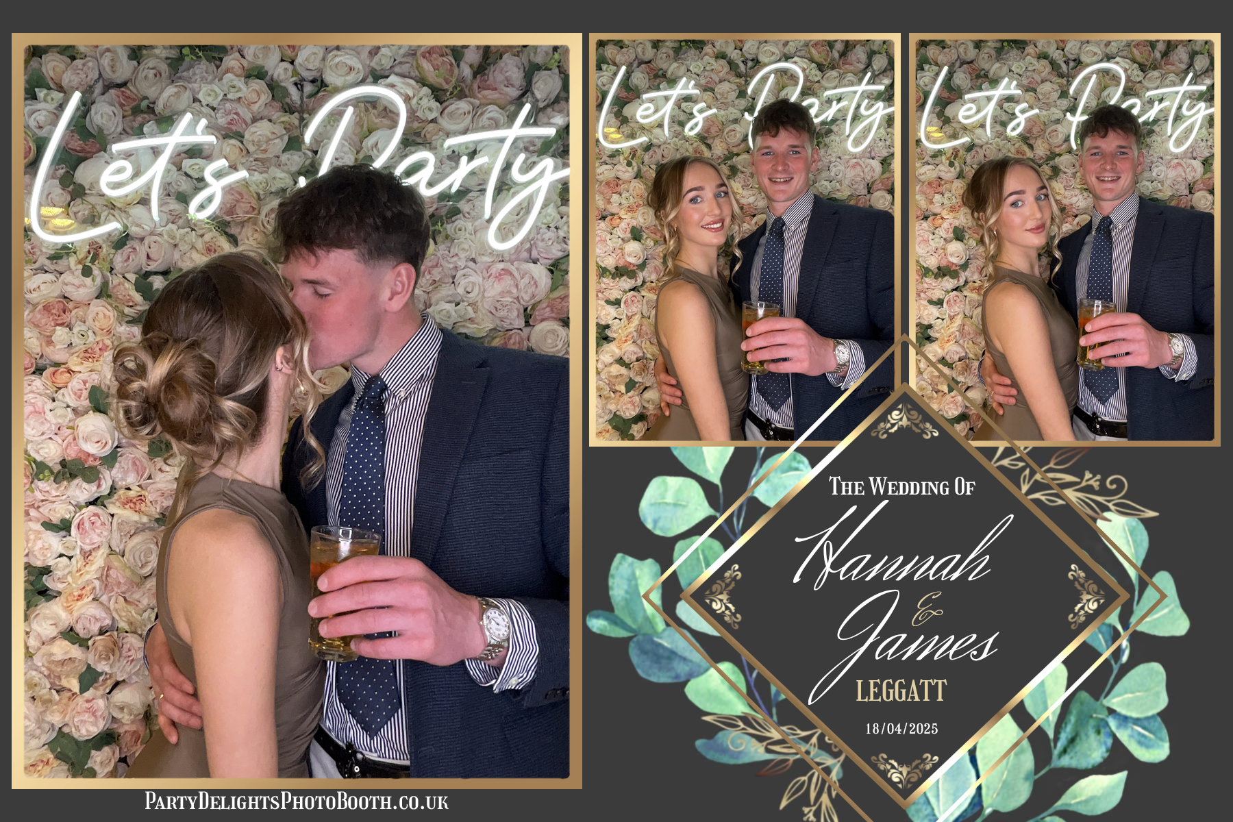 Hannah & James’ Wedding | View more photos from the event at gallery.partydelightsphotobooth.co.uk/u/PartyDelightsPhotoBooth/Hannah-James’-Wedding