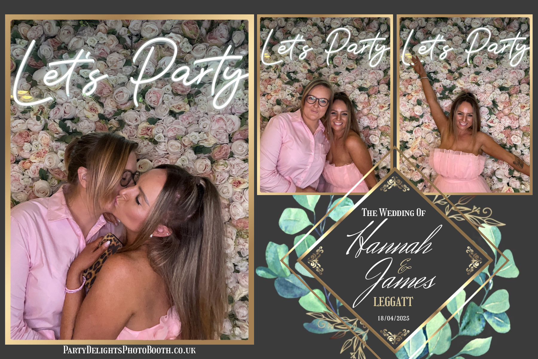 Hannah & James’ Wedding | View more photos from the event at gallery.partydelightsphotobooth.co.uk/u/PartyDelightsPhotoBooth/Hannah-James’-Wedding