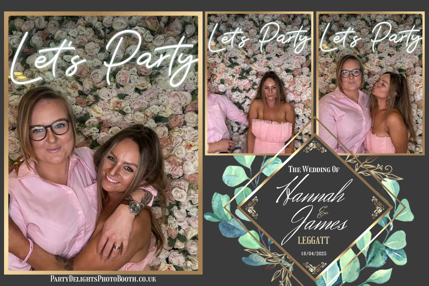 Hannah & James’ Wedding | View more photos from the event at gallery.partydelightsphotobooth.co.uk/u/PartyDelightsPhotoBooth/Hannah-James’-Wedding