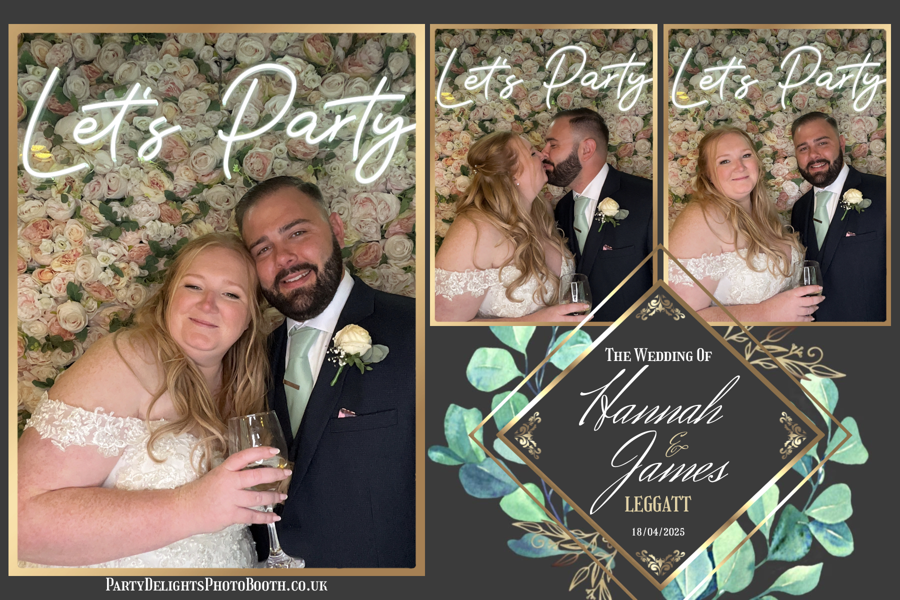 Hannah & James’ Wedding | View more photos from the event at gallery.partydelightsphotobooth.co.uk/u/PartyDelightsPhotoBooth/Hannah-James’-Wedding