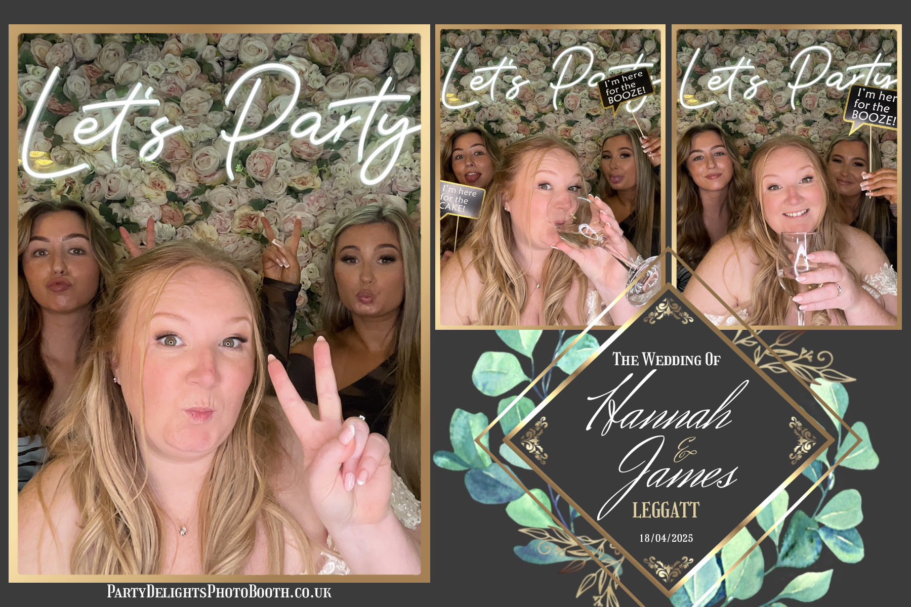 Hannah & James’ Wedding | View more photos from the event at gallery.partydelightsphotobooth.co.uk/u/PartyDelightsPhotoBooth/Hannah-James’-Wedding