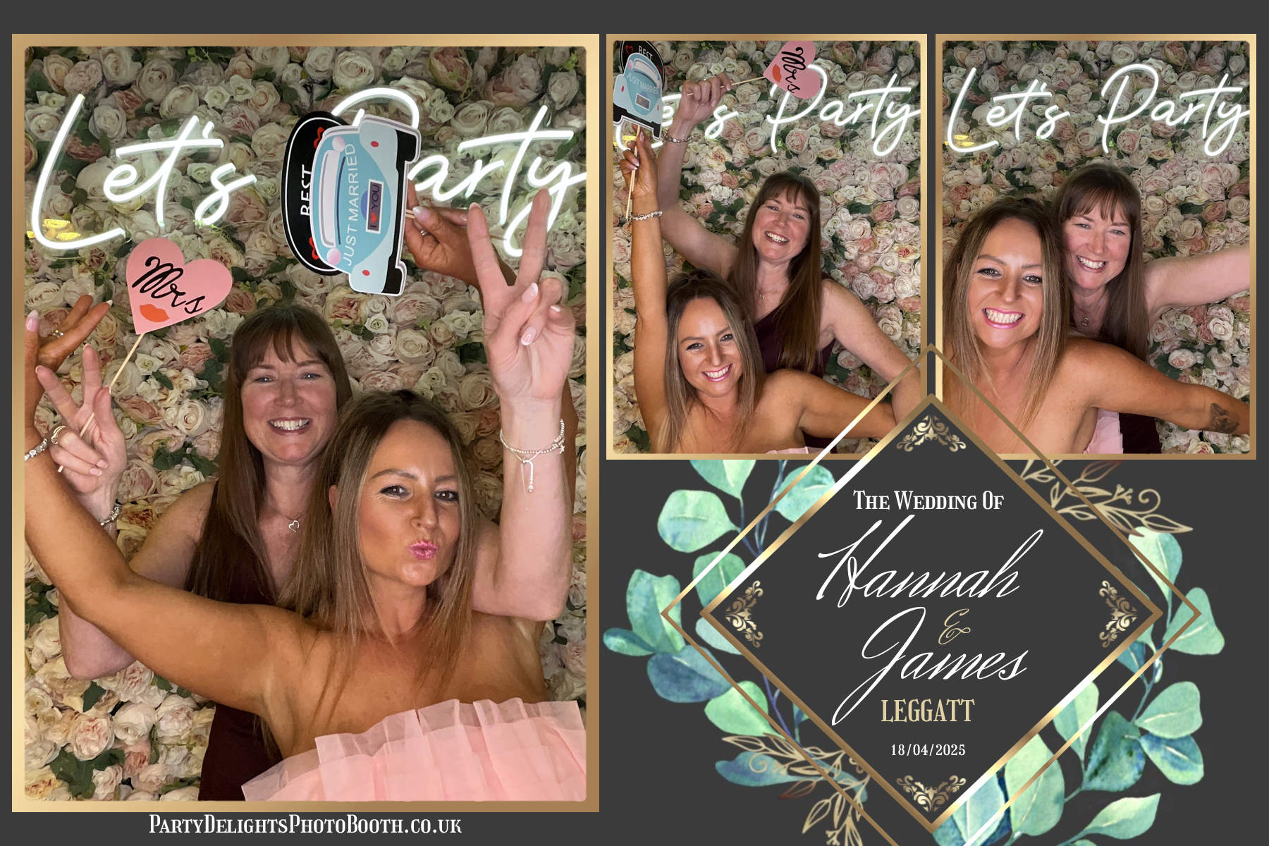 Hannah & James’ Wedding | View more photos from the event at gallery.partydelightsphotobooth.co.uk/u/PartyDelightsPhotoBooth/Hannah-James’-Wedding