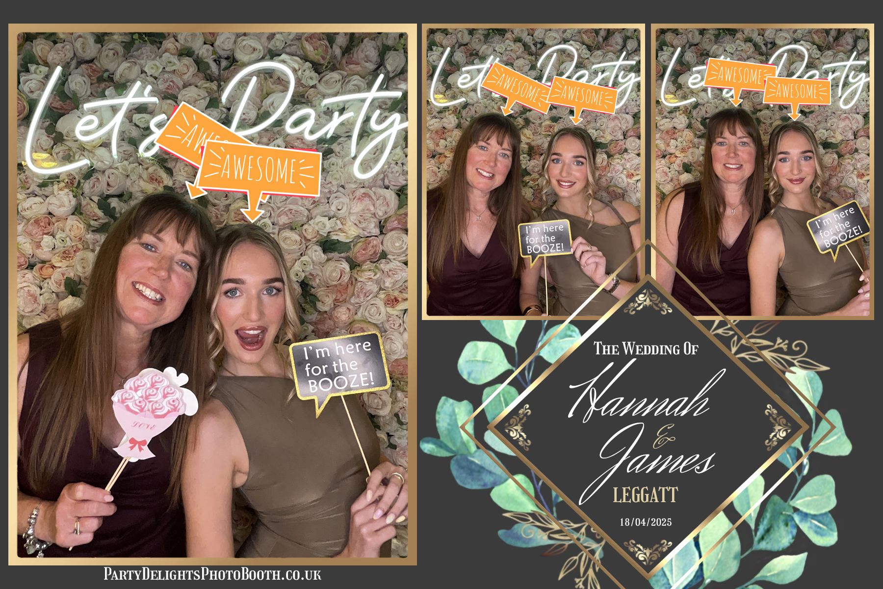 Hannah & James’ Wedding | View more photos from the event at gallery.partydelightsphotobooth.co.uk/u/PartyDelightsPhotoBooth/Hannah-James’-Wedding