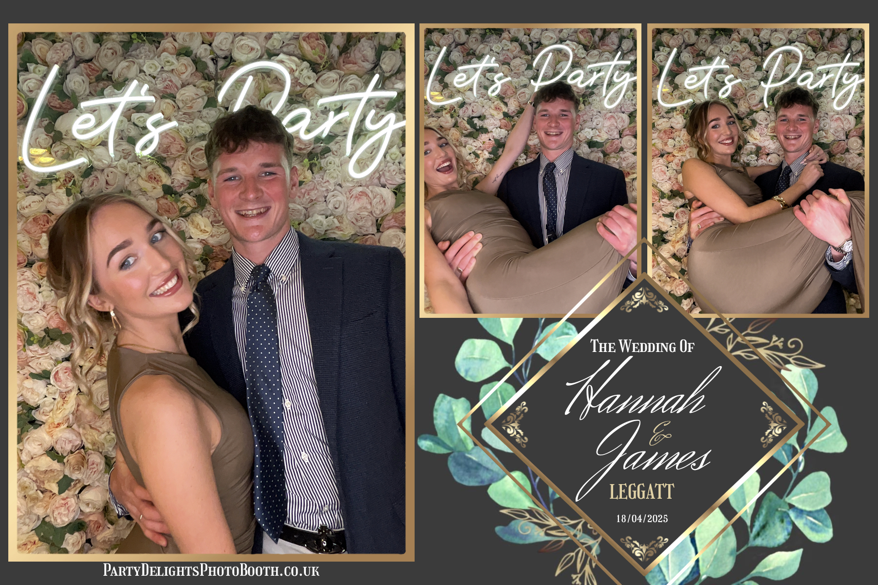 Hannah & James’ Wedding | View more photos from the event at gallery.partydelightsphotobooth.co.uk/u/PartyDelightsPhotoBooth/Hannah-James’-Wedding