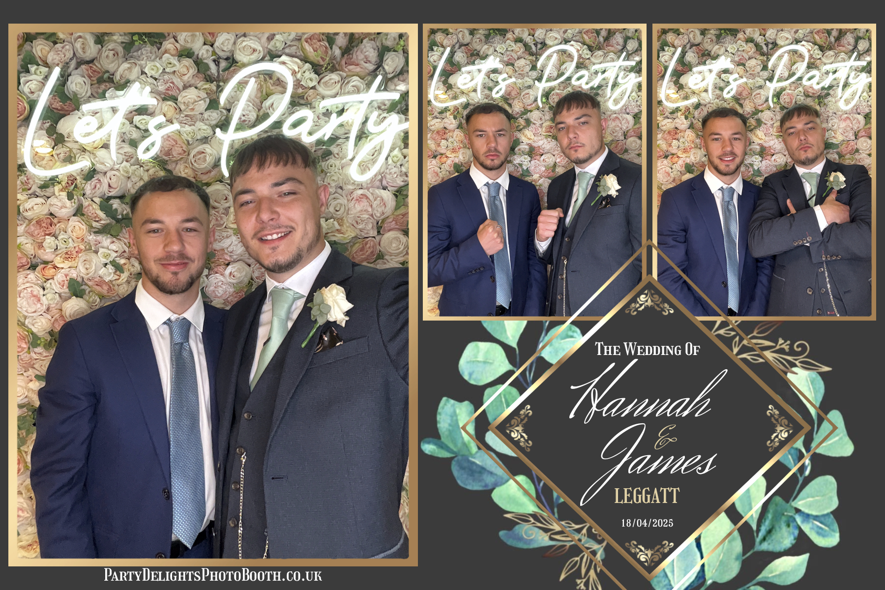 Hannah & James’ Wedding | View more photos from the event at gallery.partydelightsphotobooth.co.uk/u/PartyDelightsPhotoBooth/Hannah-James’-Wedding