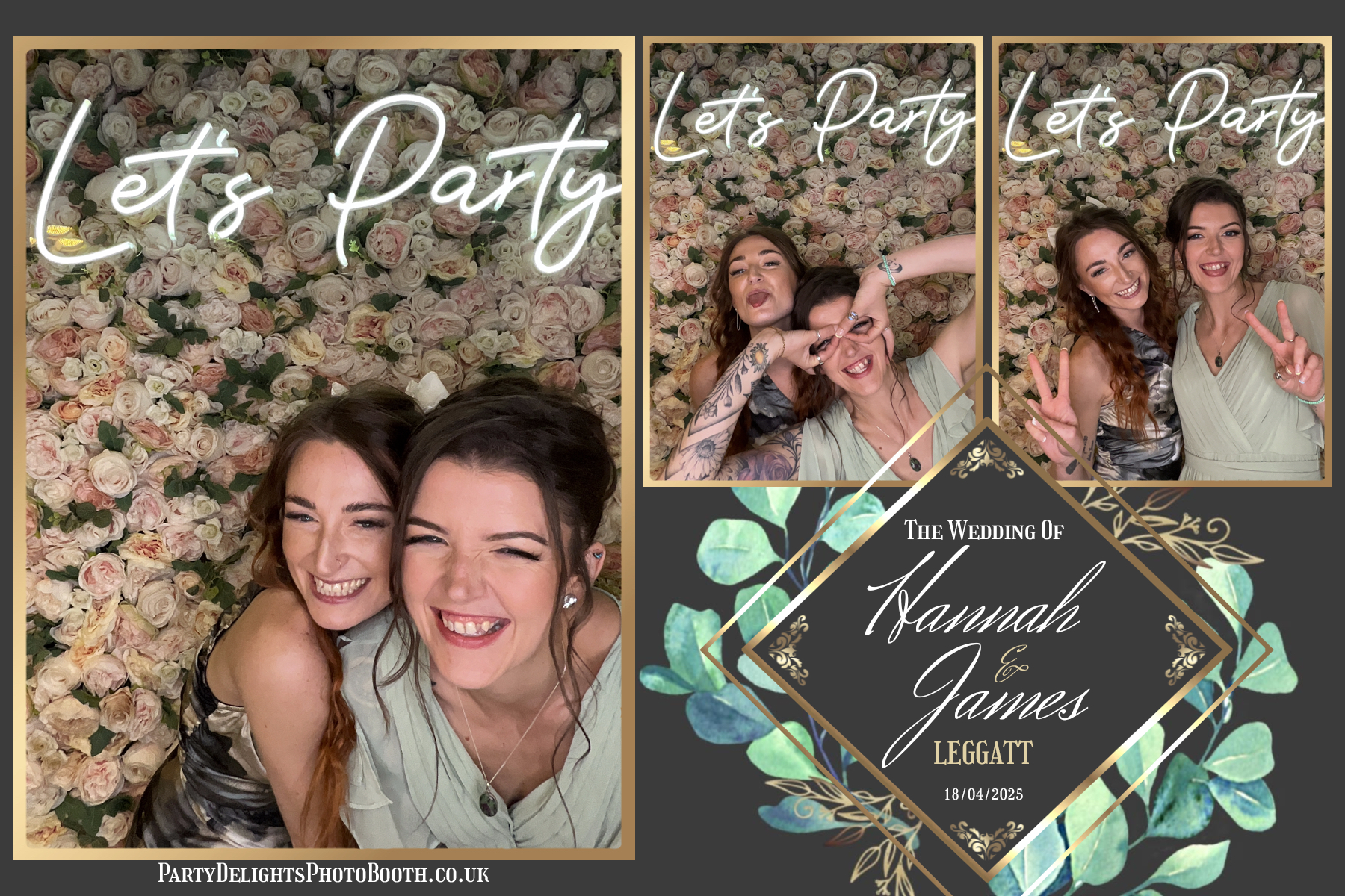 Hannah & James’ Wedding | View more photos from the event at gallery.partydelightsphotobooth.co.uk/u/PartyDelightsPhotoBooth/Hannah-James’-Wedding