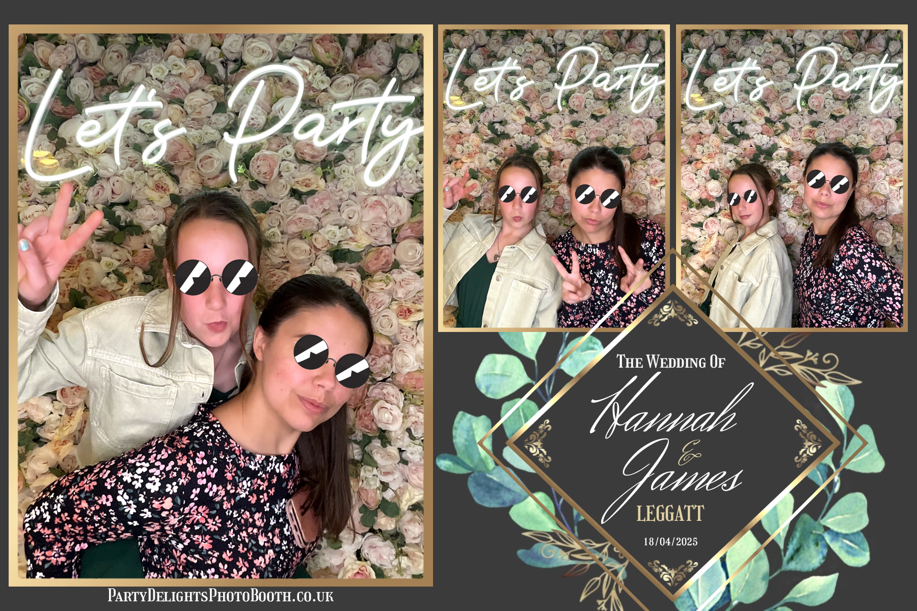 Hannah & James’ Wedding | View more photos from the event at gallery.partydelightsphotobooth.co.uk/u/PartyDelightsPhotoBooth/Hannah-James’-Wedding