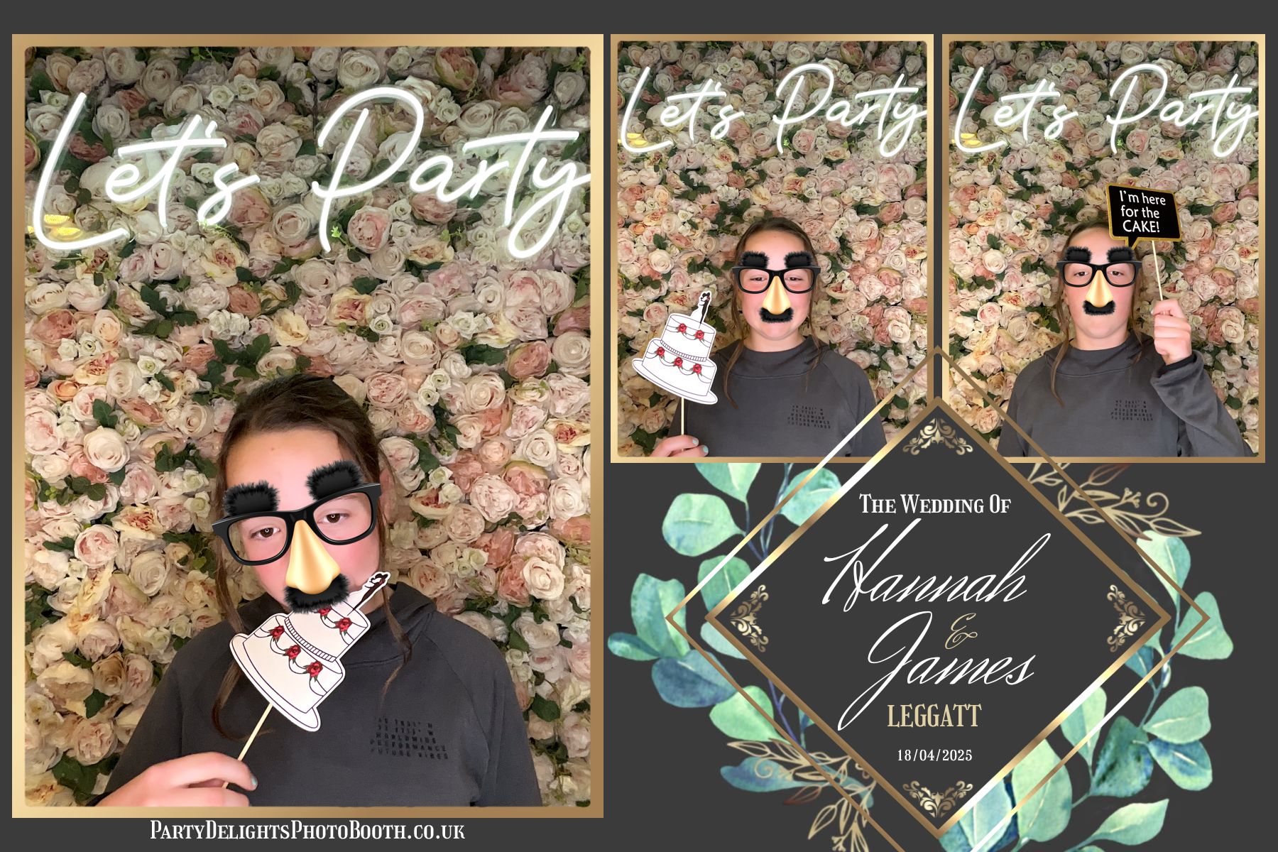 Hannah & James’ Wedding | View more photos from the event at gallery.partydelightsphotobooth.co.uk/u/PartyDelightsPhotoBooth/Hannah-James’-Wedding